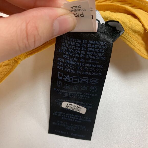 Bebe Bodycon Dress Womens PS Petite Small Sunflower Textured Cutout Back Fitted - Picture 11 of 14